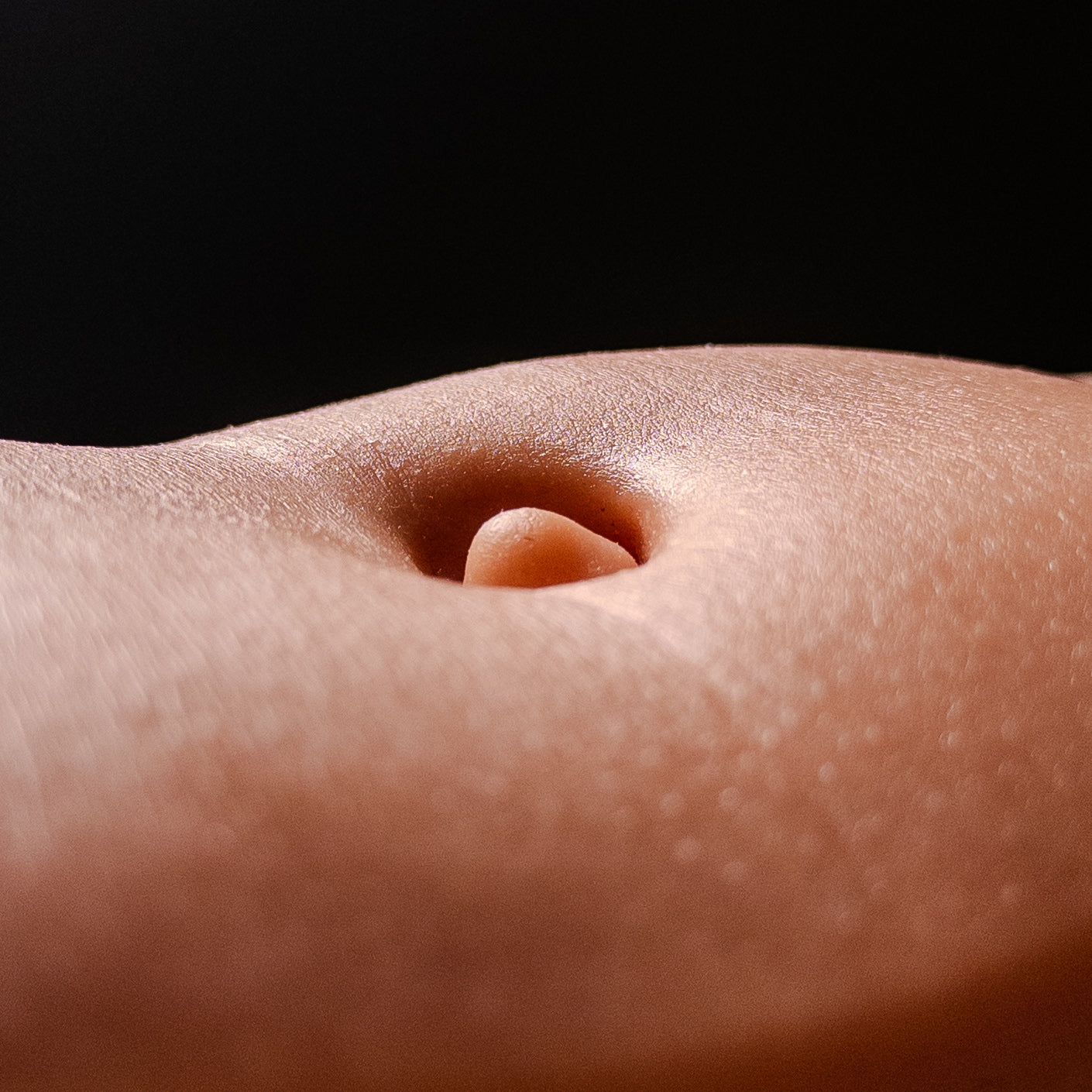 “Cherry Mini Slab” - Realistic Belly Button Silicone Display
