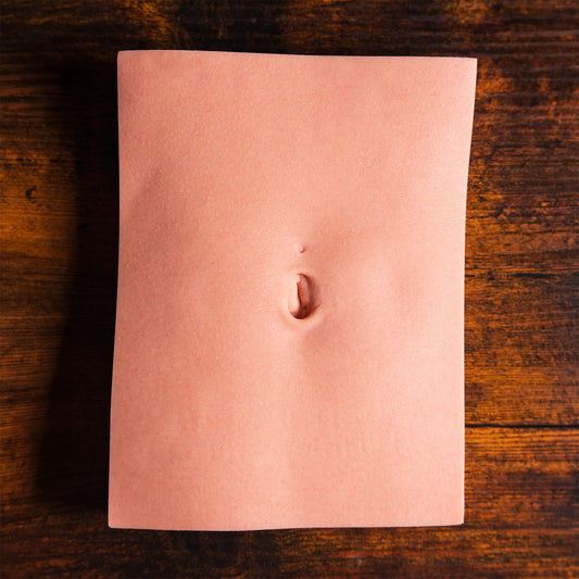 “Adrianna Mini Slab” - Realistic Belly Button Silicone Display