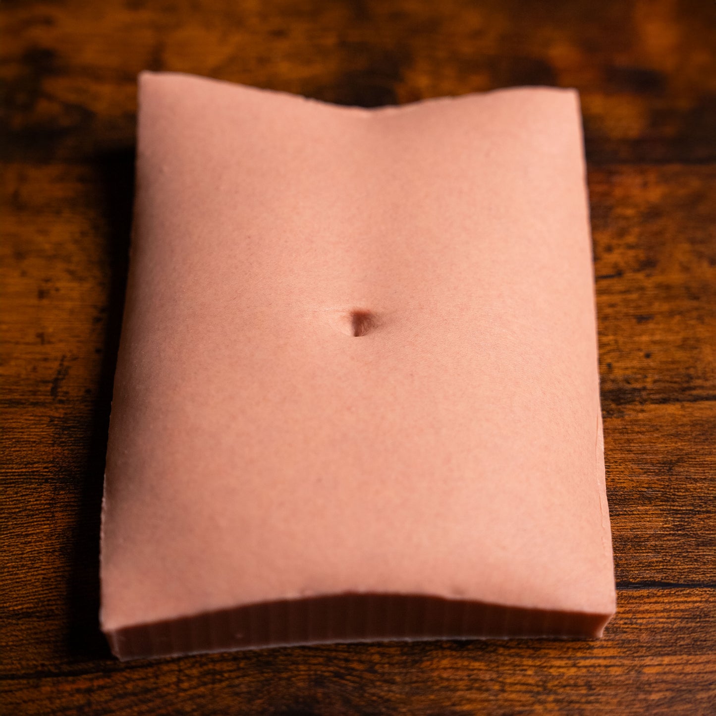 "Katie Mini Slab" - Realistic Belly Button Silicone Display