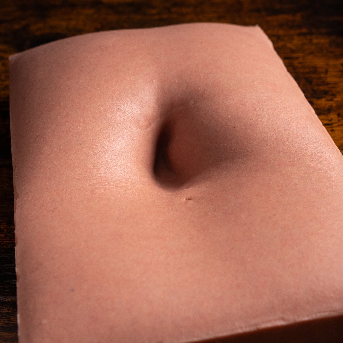 “Kaya Mini Slab” - Realistic Belly Button Silicone Display