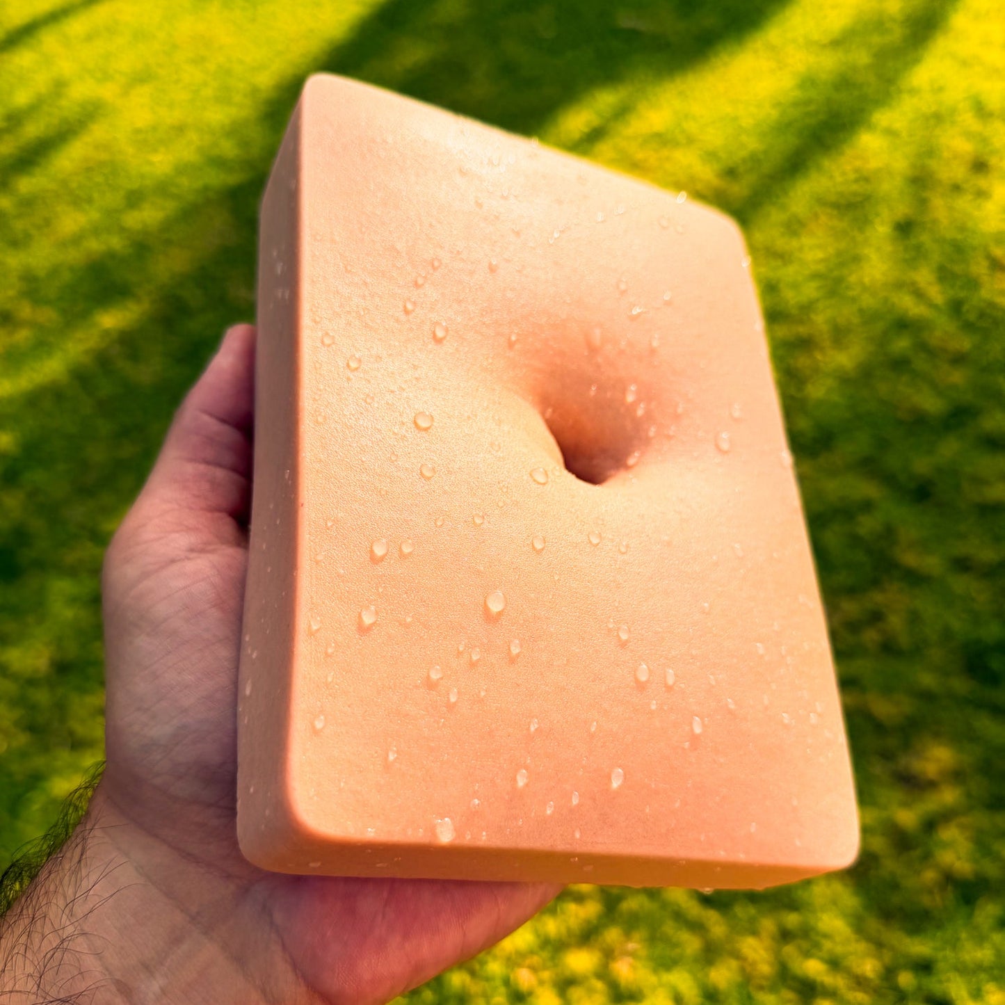 “Katelyn Mini Slab” - Realistic Belly Button Silicone Display