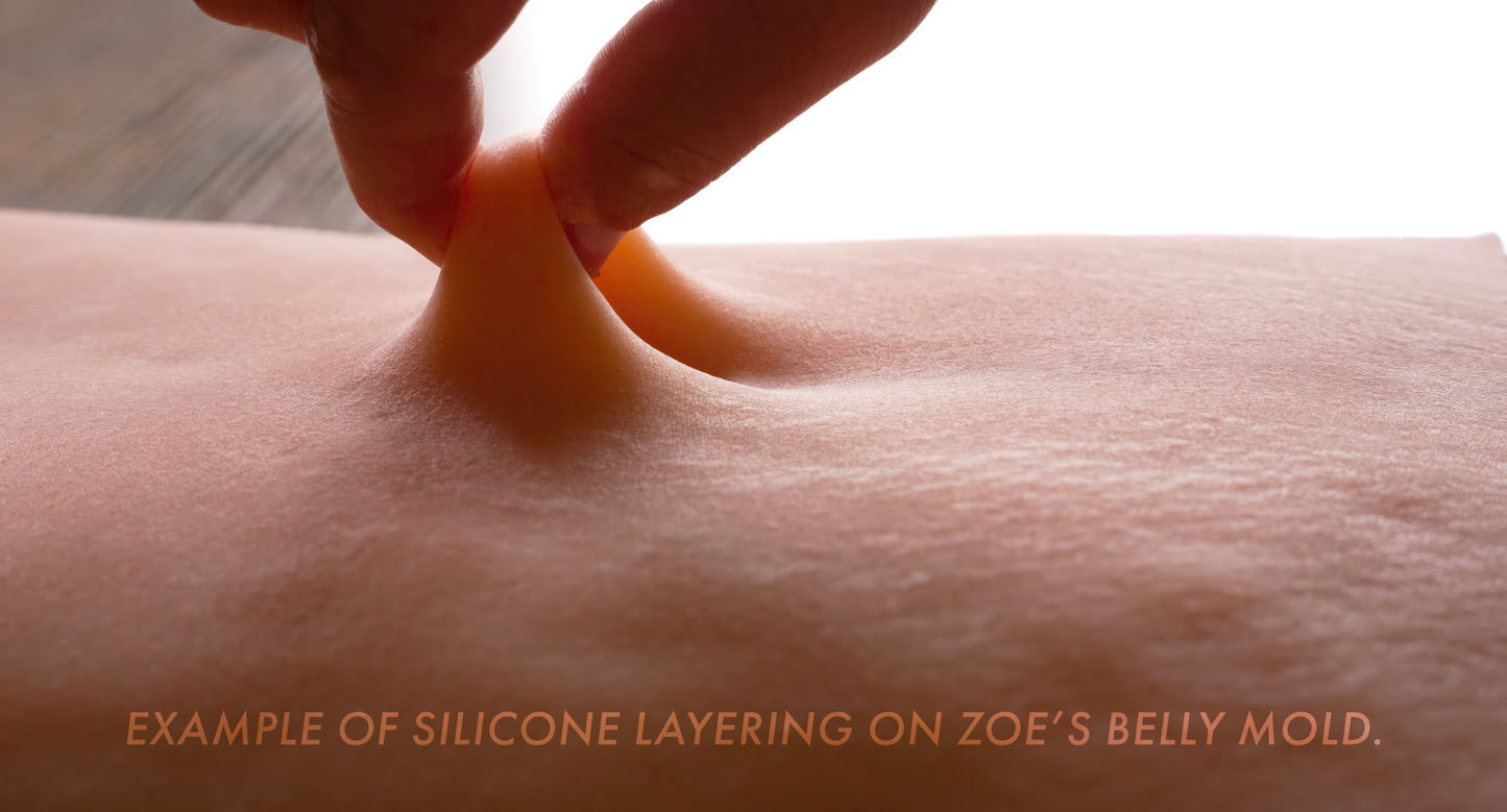 “Nami Neko” - Realistic Belly Silicone Display