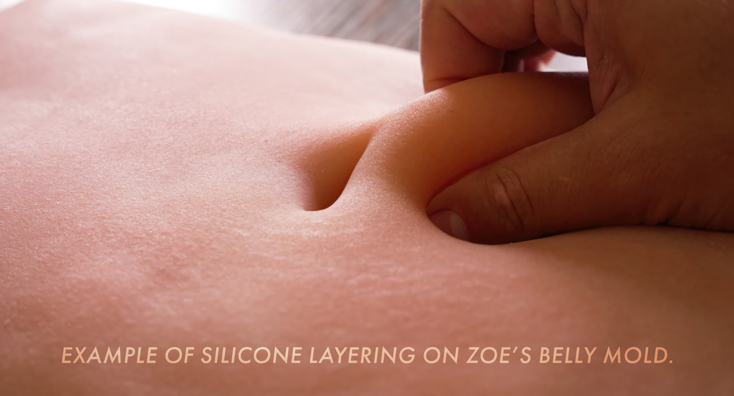 “Nami Neko” - Realistic Belly Silicone Display